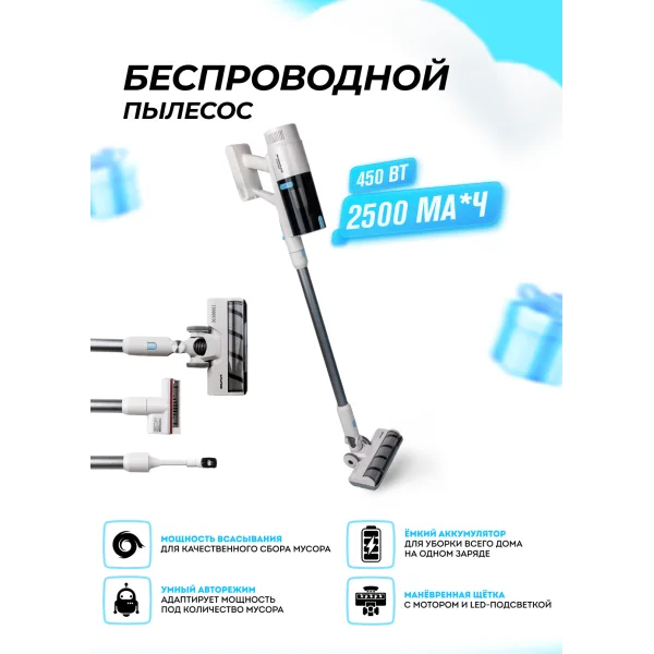 Беспроводной пылесос RAWMID Future RFV-05
